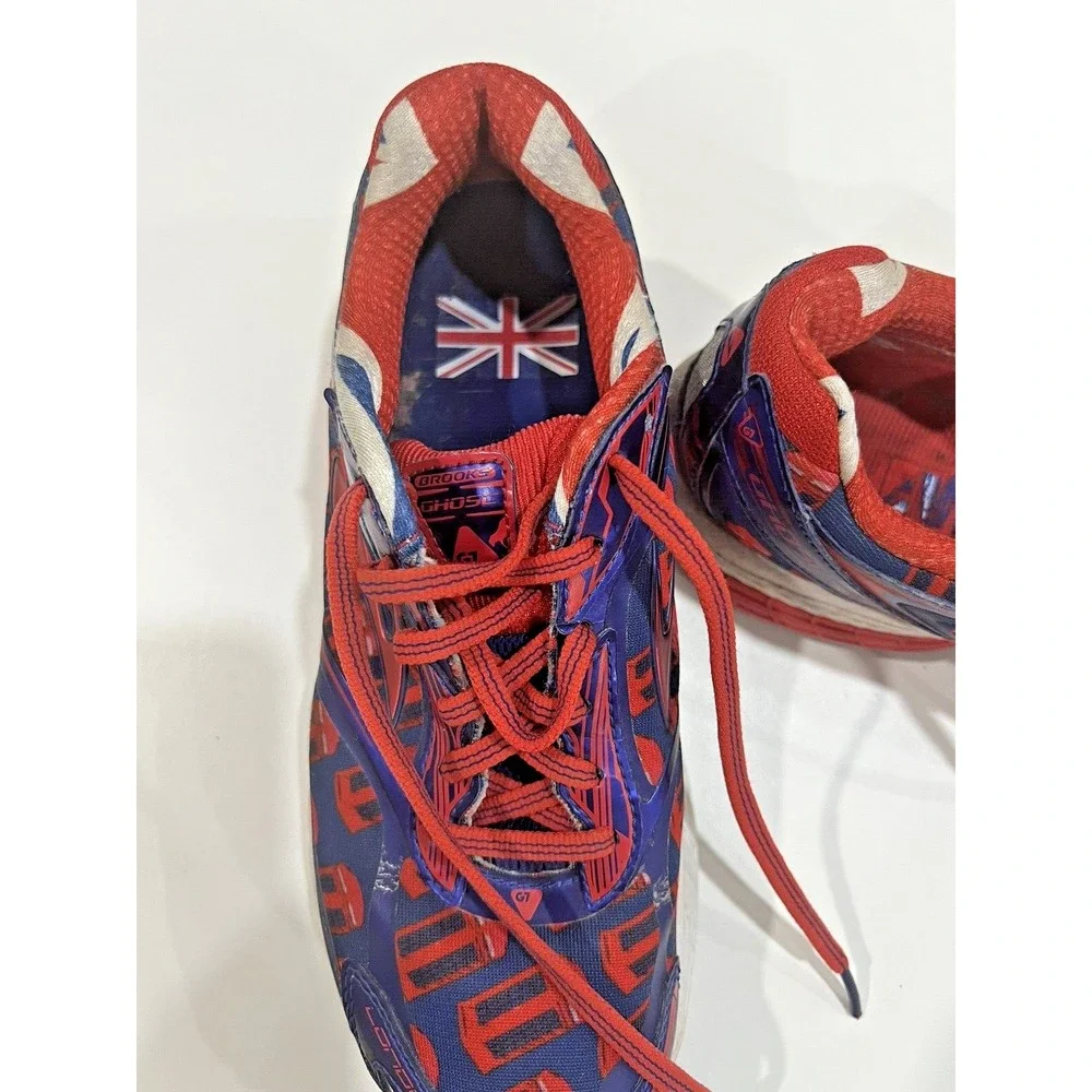 Brooks Shoes Women's Ghost 7 Ltd. Edition London Marathon Size 8